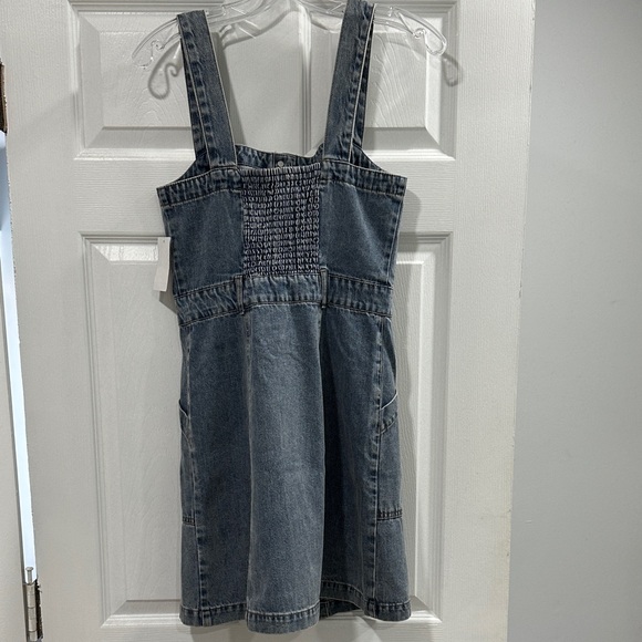 Denim Button-Front Dress - Picture 3 of 3